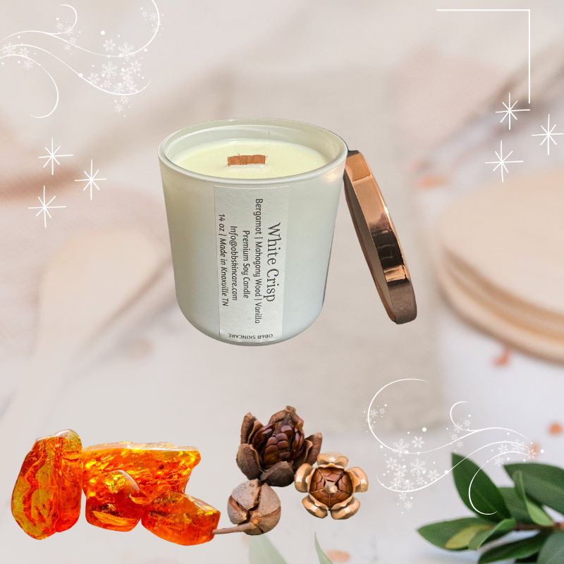 White Crisp Candle