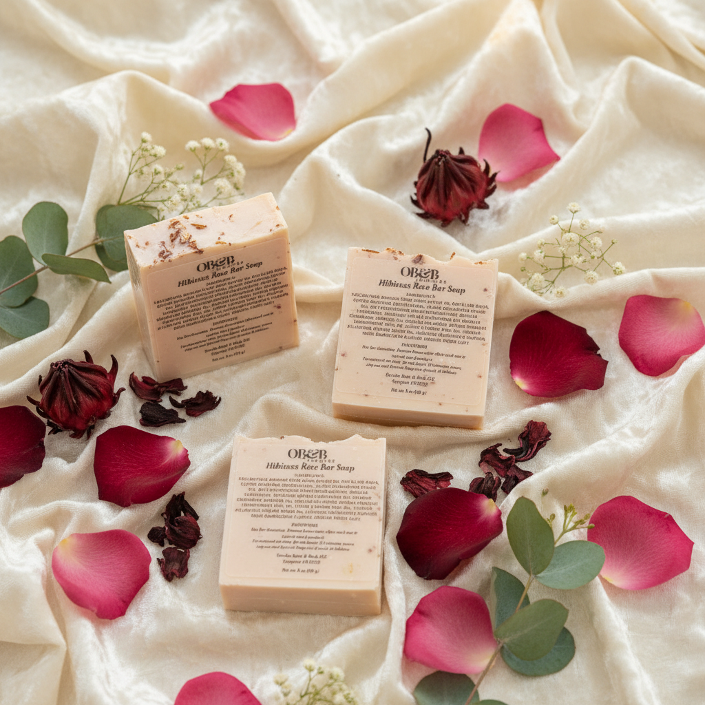 Enhanced Hibiscus Rose Soap 2