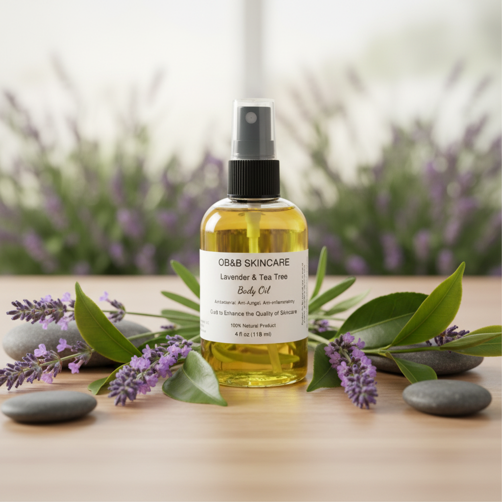 Enhanced Lavender & Tea Tree Body Oil