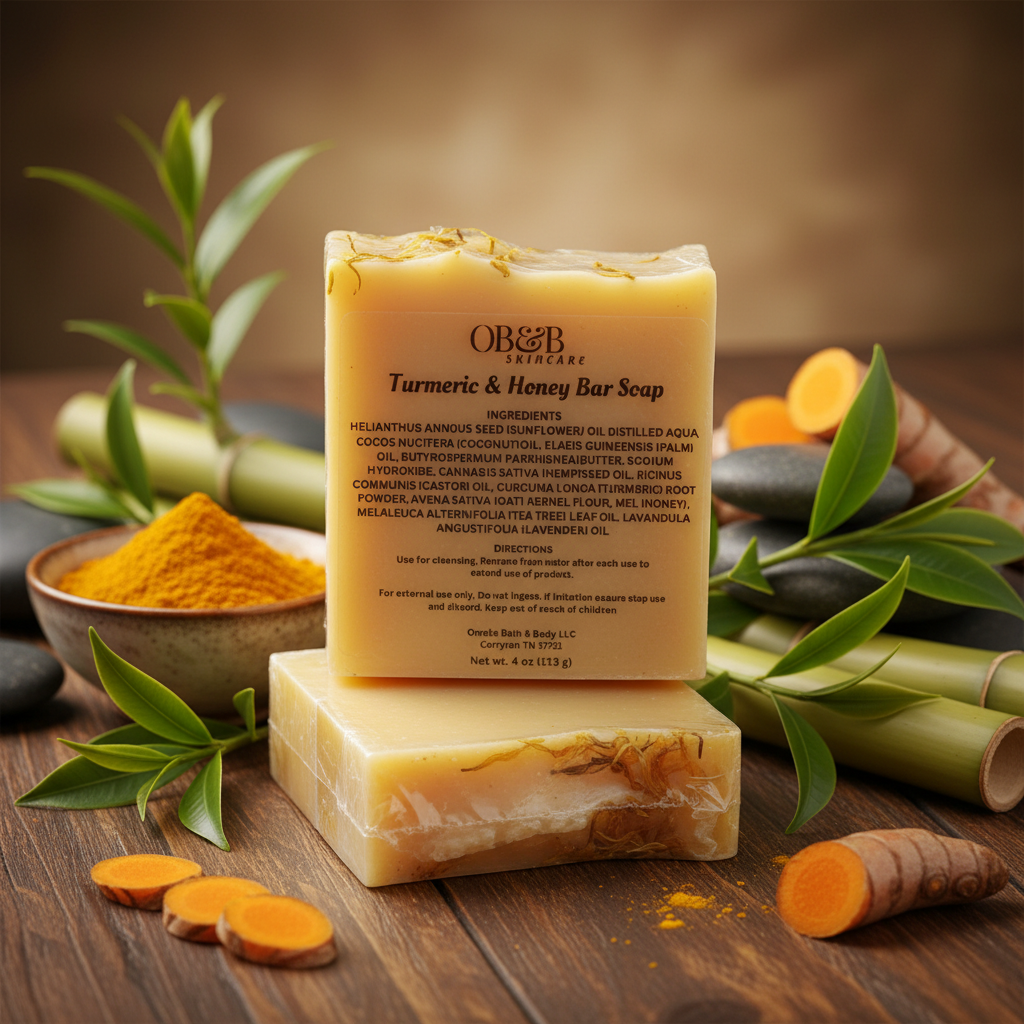 Enhanced Turmeric & Tea Tree Soap 2