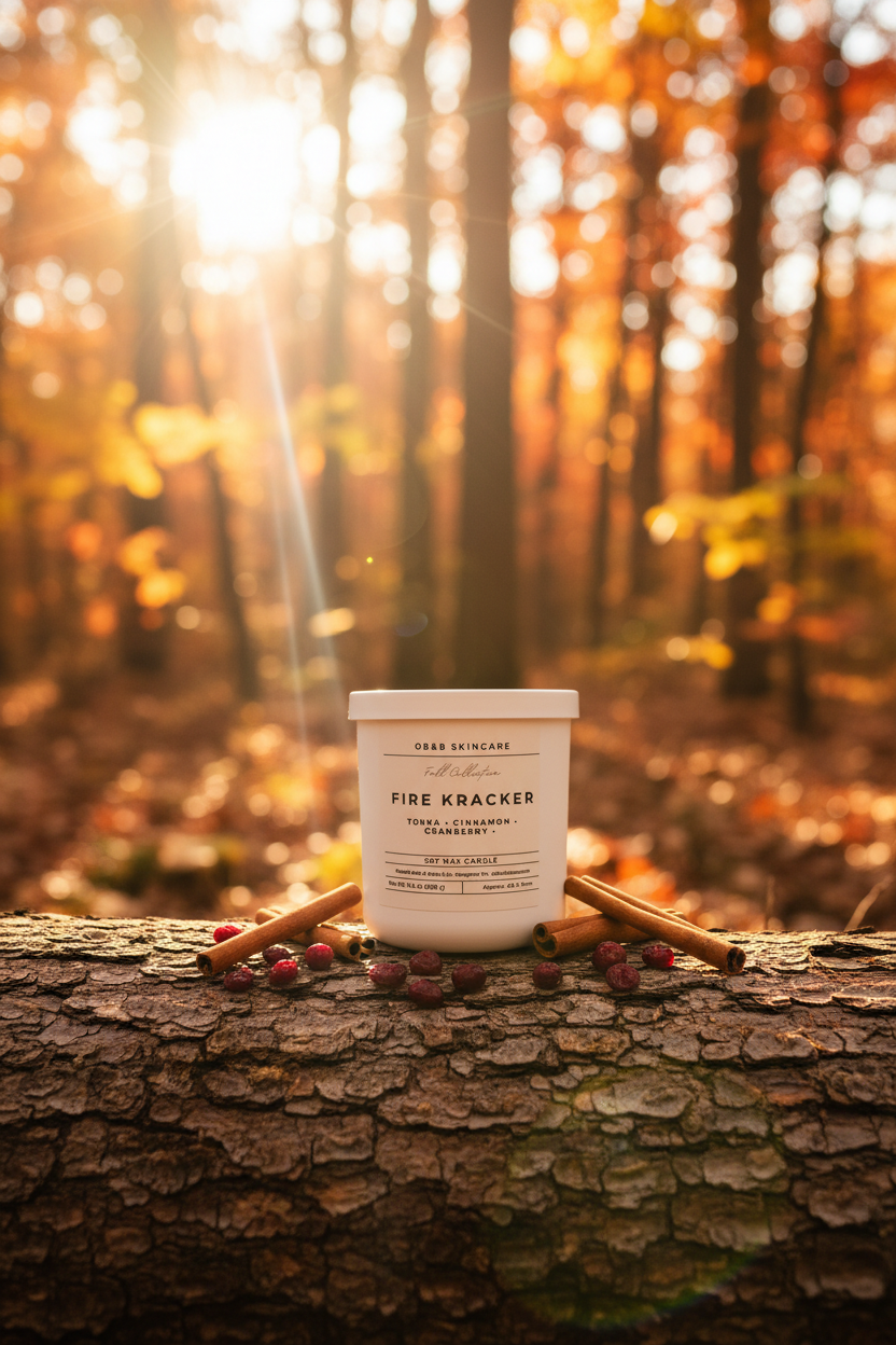 Fire Kracker Candle - Fireplace