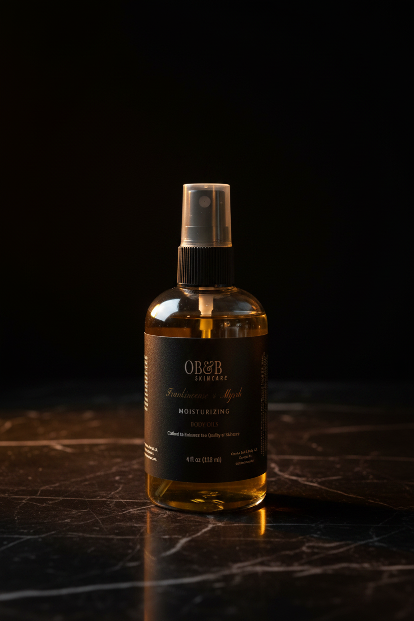 Frankincense & Myrrh Body Oil 4oz