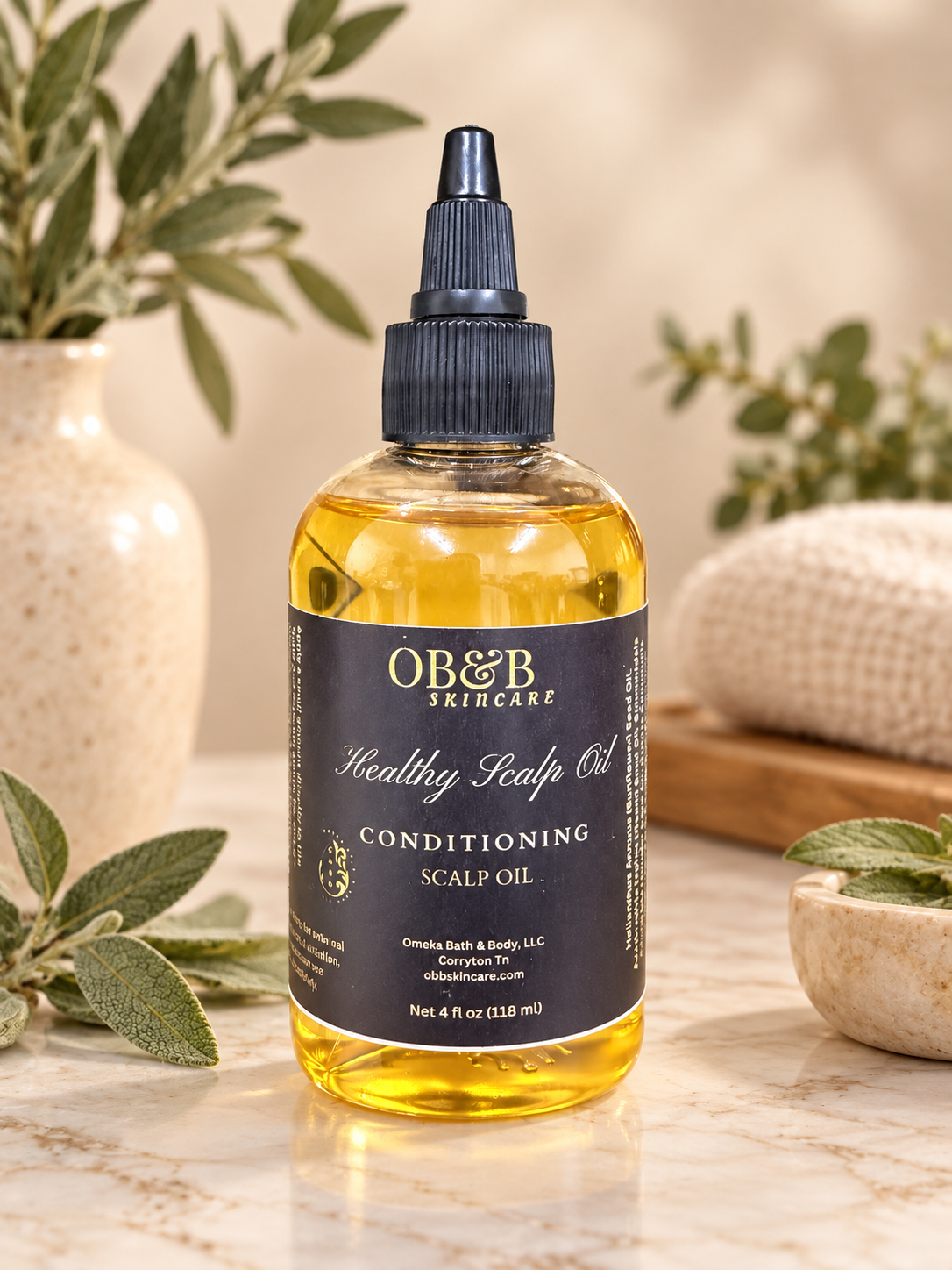 Healthy Scalp Oil - OB&B Skincare