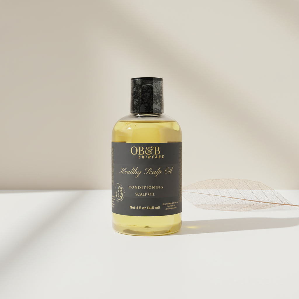 Healthy Scalp Oil - Premium Background