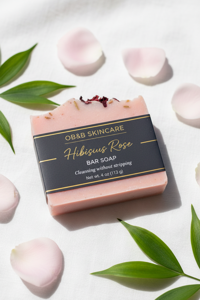 Hibiscus Rose Bar Soap