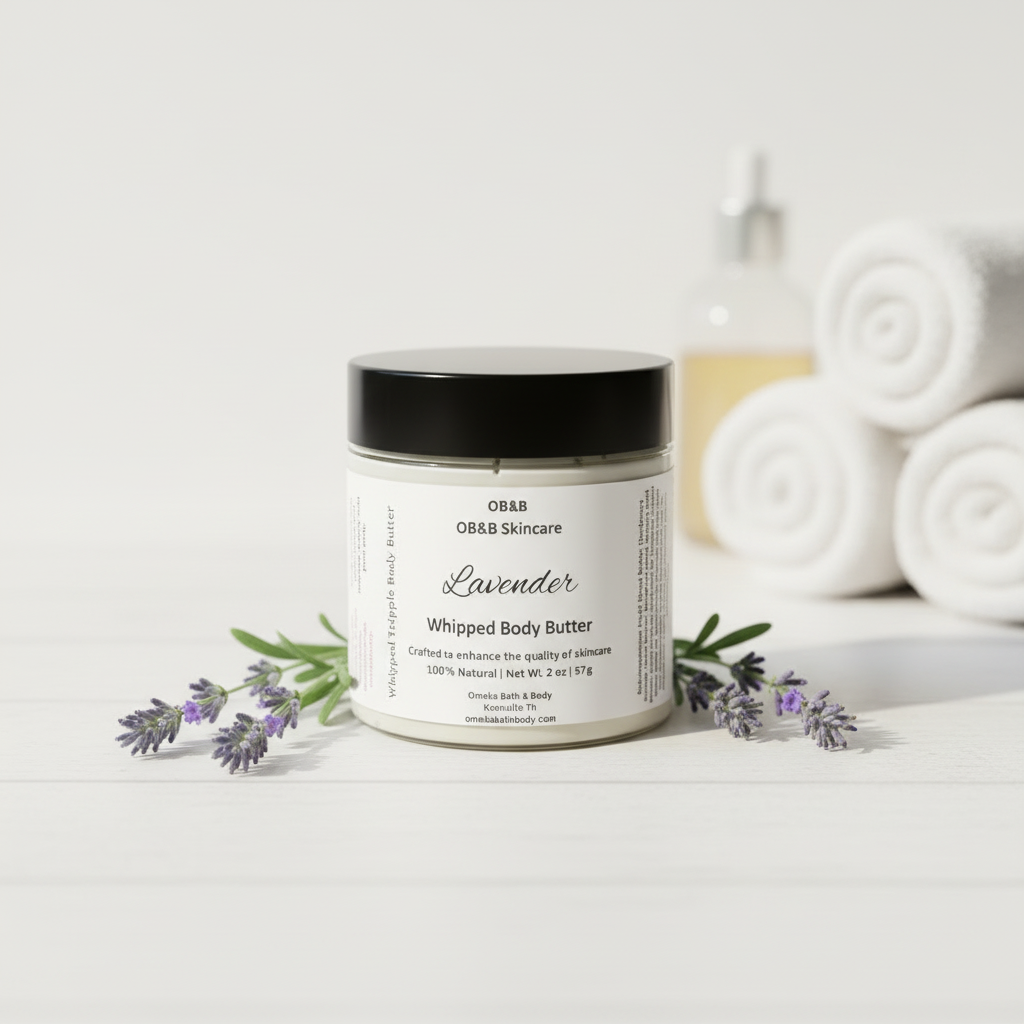 Lavender Body Butter - White Product