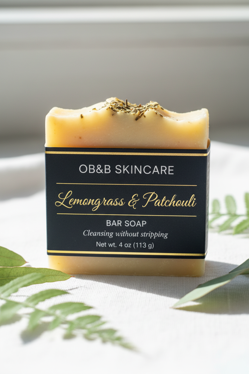 Lemongrass & Patchouli Bar Soap