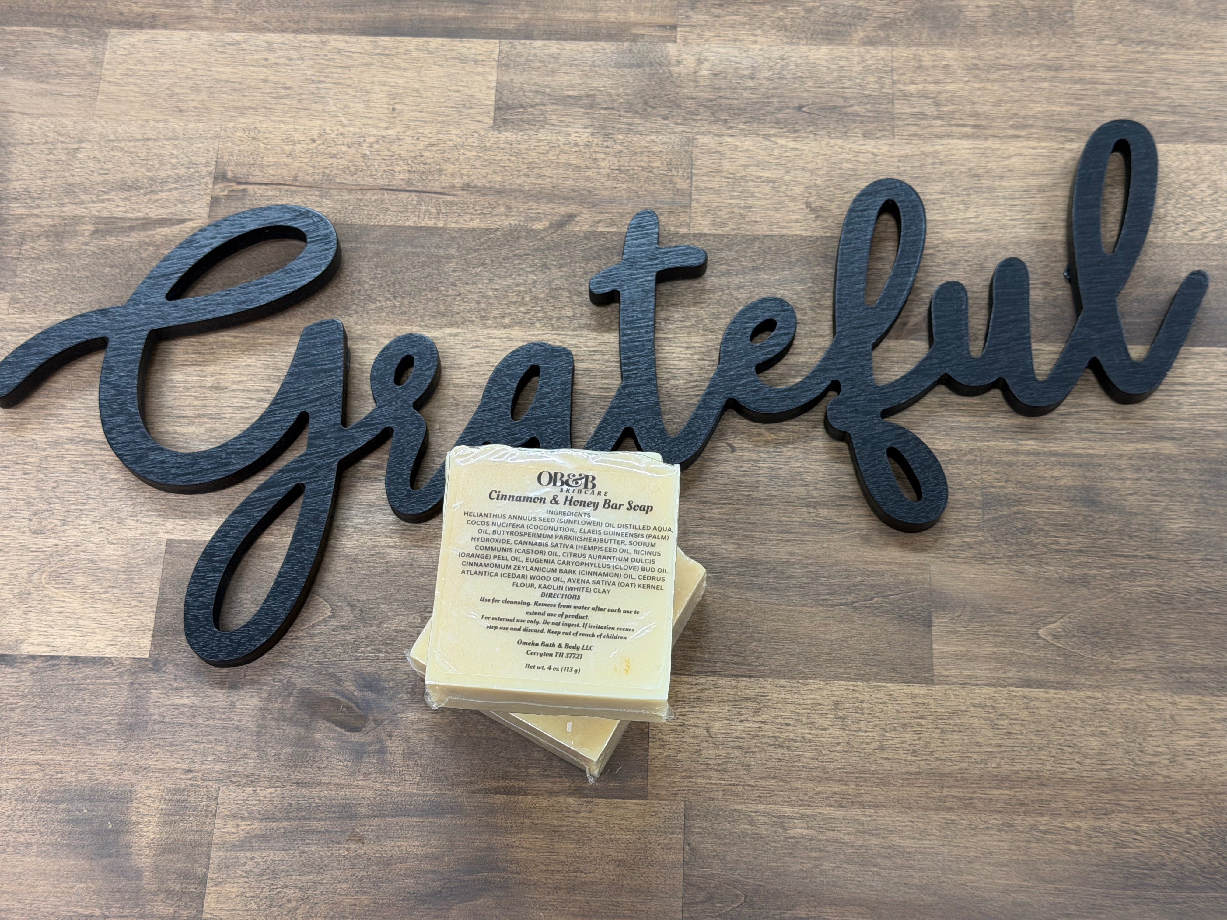 Cinnamon & Honey Bar Soap