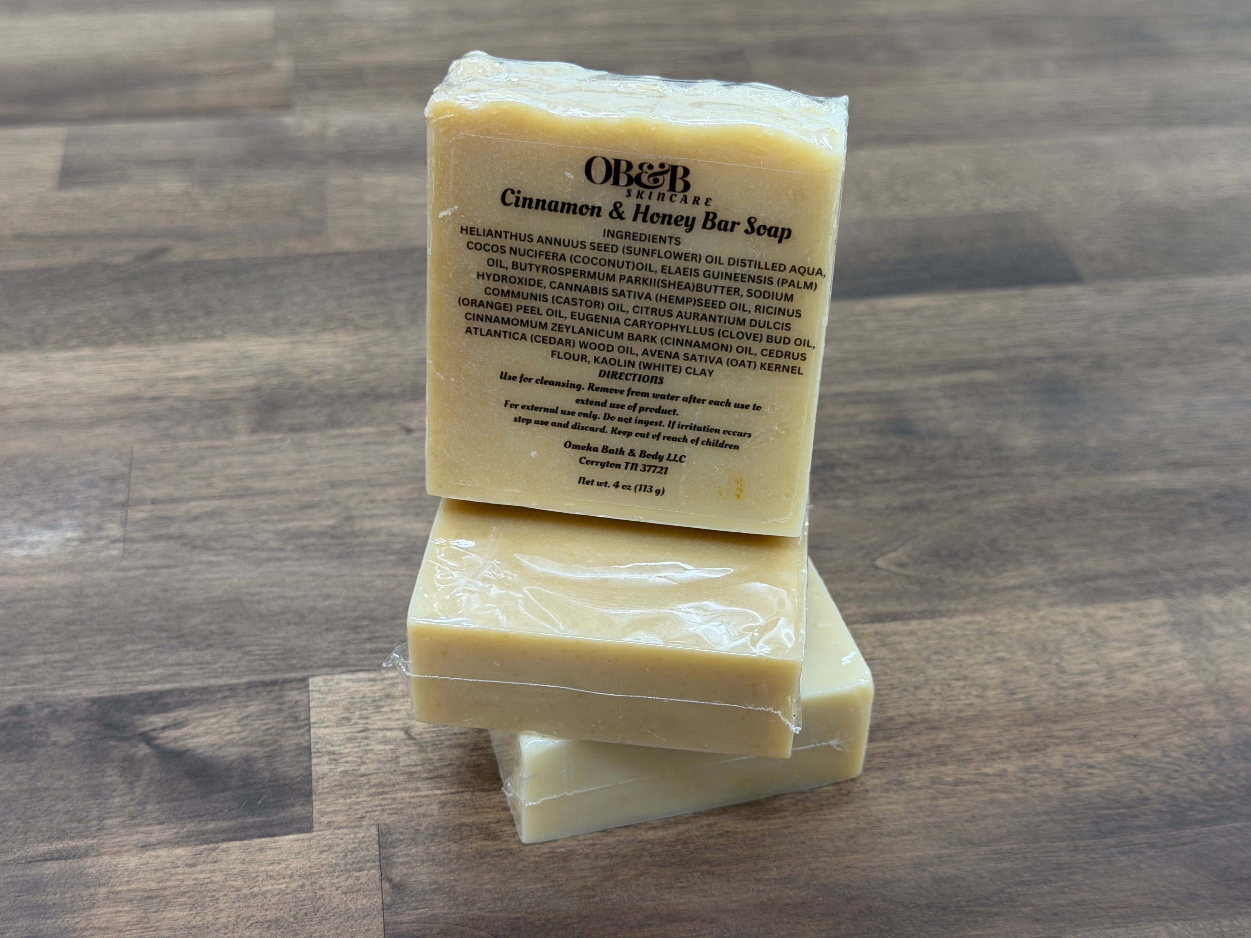 Cinnamon & Honey Bar Soap